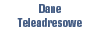 DANE TELEADRESOWE